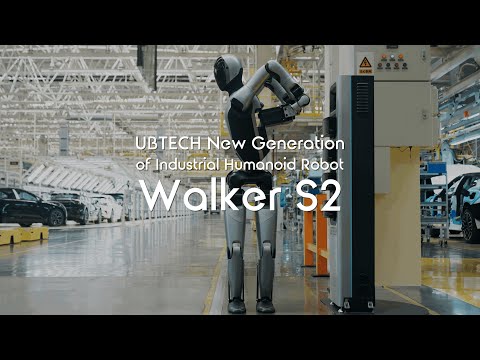 Walker S2 - The World's First Humanoid Robot Capable of Autonomous Battery Swapping