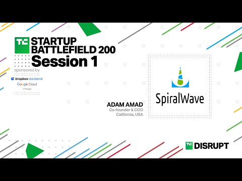 2024 Startup Battlefield Top 20 Finalists: SpiralWave | TechCrunch Disrupt 2024